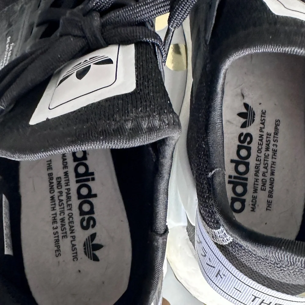Adidas NMD Men's Black and White Sneakers